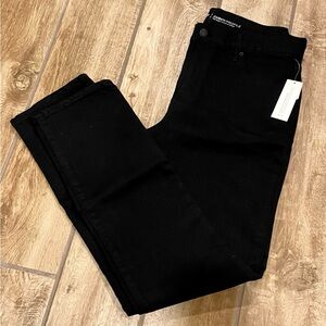Black Old Navy Curvy Mid-Rise size 10 jeans, NWT, Straight Leg